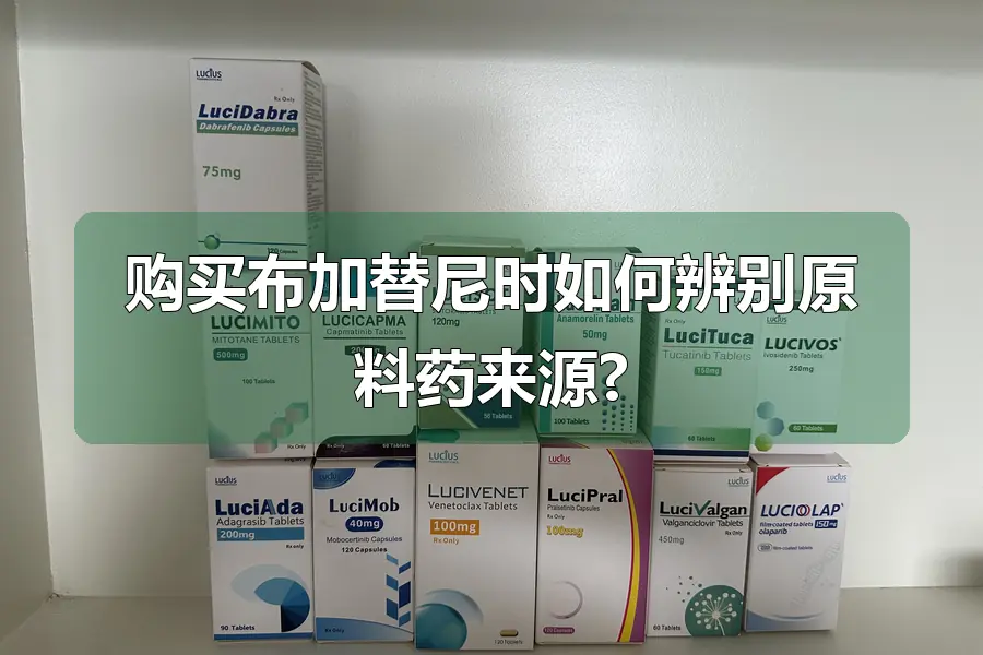 购买布加替尼时如何辨别原料药来源?